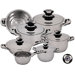 Ecotherm Stainless Steel 12-Piece Cookware Set