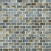 Glass Expressions Frosted Micro Blocks Accent Tile in Seaglass