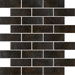 Domus 12" x 12" Subway Mosaic Accent Tile in Graphite