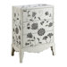 Painted Treasures 3 Drawer Accent Chest