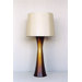 Skyscraper Table Lamp in Bronze Fade with Pebble Shade