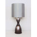 Lulu Table Lamp in Smoke with Platinum Shade