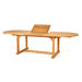 Teak Oval Extension Dining Table, 84" - 120"