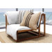 Cozy Shadow Corner Sectional Chair with Cushion