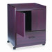 Mobile Deluxe Coffee Bar, 23 x 19 x 30-3/4, Mahogany                                                                         