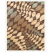 Stafford Chocolate Fronds Rug