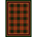 Design Center Magee Plaid Amber Emerald Rug