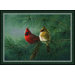 Hautman Cardinals and Pine Novelty Rug
