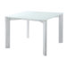 Oskar Square Dining Table with Glass Top
