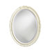 Queen Ann Wall Mirror in Antique White