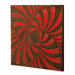 Texrtured Wall Panel in Red/Black