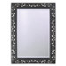 Bristol Wall Mirror in Antique Black