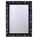 Bristol Wall Mirror in Black