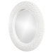 Bergman Mirror in Glossy White