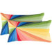 Multi and Yellow Decorative Pillow