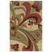 Pandora Light Gold Floral Rug