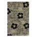 Pandora Pewter Floral Rug