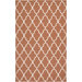 Swing Orange Lattice Rug