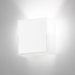 Beta Square Wall Sconce in Soft White Lacquer