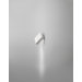 Alpha Wall Sconce in White Lacquer