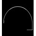 Halley Outdoor Lamp with Clamp in Black