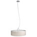 Plis 4 Light Drum Foyer Pendant
