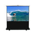 MaxWhite ezCinema Plus Series Floor Stand Scissor Pull Up Projector Screen - 100" Diagonal