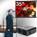 35" Pico Screen & LED Projector Bundle