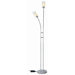 Thistle  Floor Lamp in Chrome