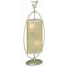 Curly  Table Lamp in Silver with Parchment