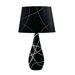 Dorotea  Table Lamp in Black