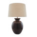 Orion Ceramic Table Lamp in Brushed Bronze