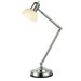 Skiff Desk/Table Lamp in Polished Steel
