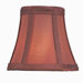 Candelabra Bell Shade in Burgundy