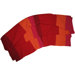 Alpaca Baby Alpaca Stripe Throw in Red