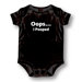 Oops I Pooped Baby Romper