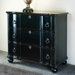 Sable Accent Chest in Black