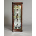 Concave Corner Curio Cabinet