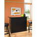 Trenton Fridge Bar in Black