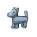 Puppy Pillow in Blue