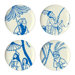Hong Kong Dessert Plate (Set of 4)