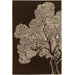 Tufted Pile Java/Cream Tree Rug