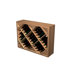 Designer Series 132 Bottle Diamond Bin Below Arch Wine Rack