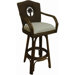Lucaya Indoor Swivel Rattan and Wicker 30" Bar Stool in TC Antique