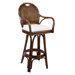 Classic Indoor Swivel 30" Bar Stool with Cushion