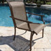 Chub Cay Stacking Dining Arm Chair with Cushion