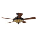 54" 1912 Mission 5 Blade Ceiling Fan