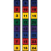 Educational Line Up Kids Rug