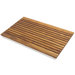 Le spa Teak Floor and Shower Mat with Open Side Slats
