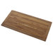 Greenface Rectangular Teak Floor and Shower Mat in Natural